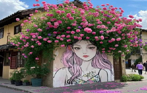 丹凤怎么设计网红打卡墙绘