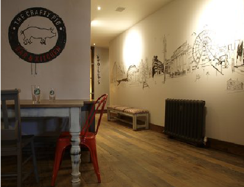  丹凤教你判断手绘墙质量的好坏。