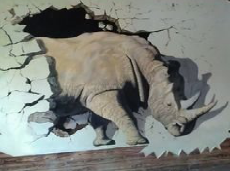  丹凤在墙绘中，如何绘制3D效果？